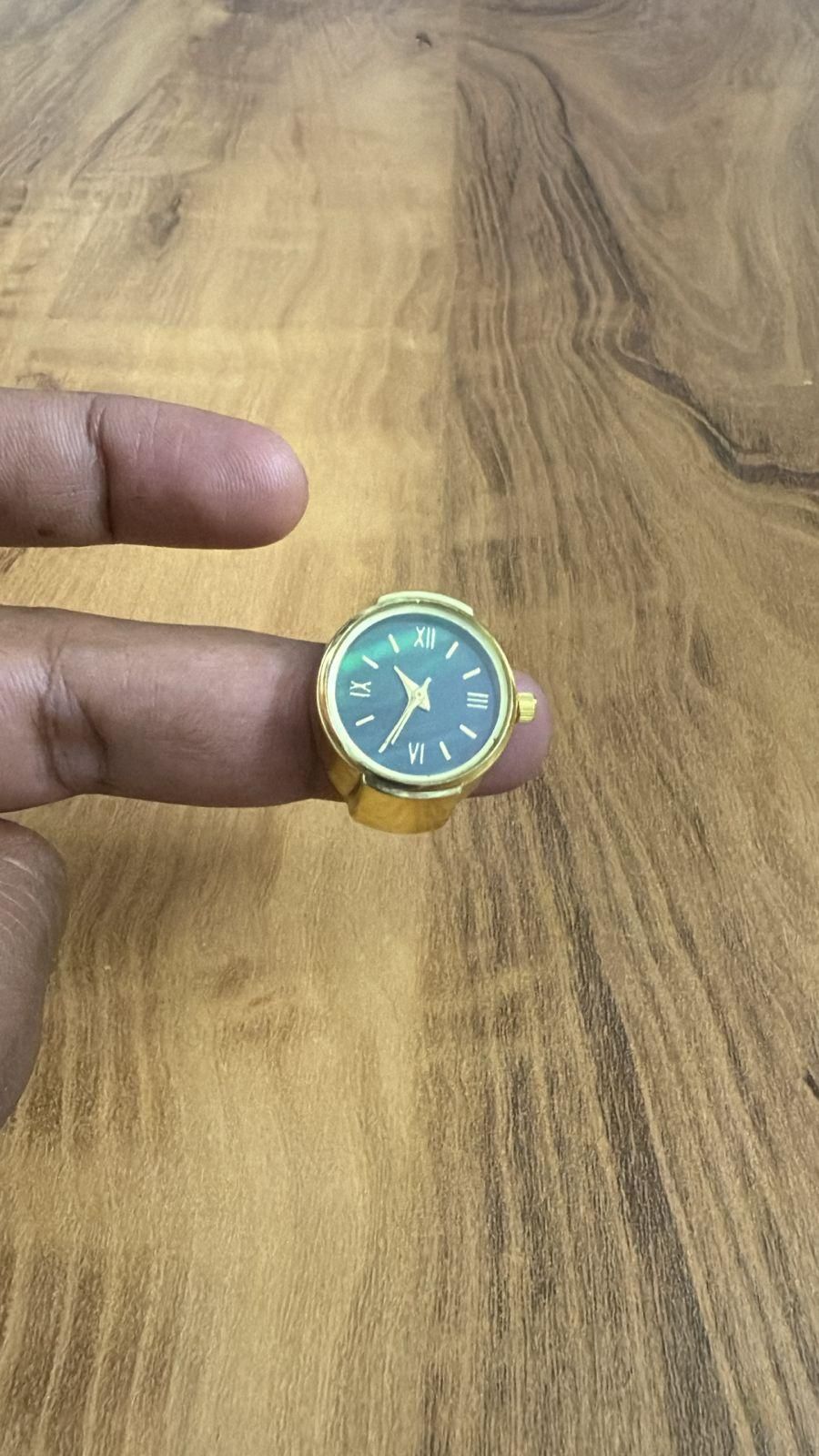 Unisex Ring Watch